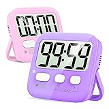 Antonki 2 Pack Digital Timer for Kids, Magnetic