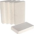 SIMOND STORE Insulating Fire Bricks - 2500F Rated - 1.25" x 4.5" x 9" - Pack of 5 - Fire Bricks for Forge Kiln Furnace Pizza Oven Wood Stove Fireplace Fire Pit Jewelry Soldering, Heat Insulation Block