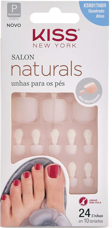 Unha Salon Natural para Pês, Kiss New York 