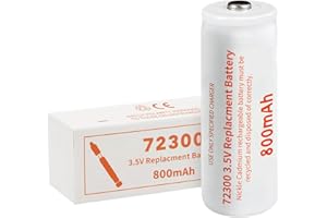 HamnaKhu Replacement Battery for Welch Allyn 72300-3.5V 800mAh Ni-Cd Rechargeable Battery Compatible with Otoscope Models 71000-A & 71000-C