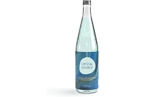 Aquene Springs Crystal Source Water, Infused with Silica Crystals for Self Healing and Manifestation, Enhanced Cardiovascular Function, Rejuvenating Hydration, Strong Bones & Tissues (1)