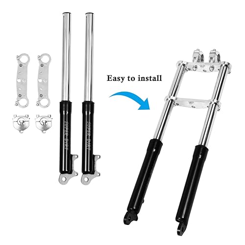 Wakauto Mini Dirt Bike Suspension Fork Bicycle Absorber Front Fork