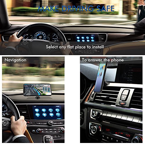 Phone Holder for Car, Universal 360-degree Rotating Car Phone Mount Megnetic Car Air Vent Cell Phone Stand
