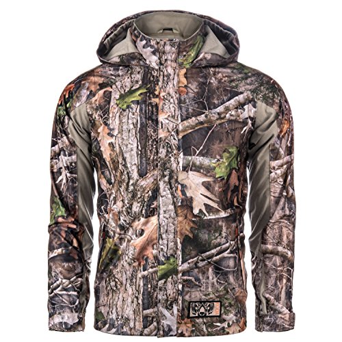 Koda Adventure Gear Kids True Timber Hardshell Camo Hunting Jacket, Kanati, M - Thumbnail 3