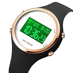 Gosasa Outdoor Sport Unisex Watches Alarm Rubber