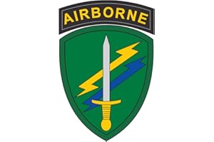 BENT WOOKIE US Army - Civil Affairs & Psychological Operations Command SSI - Five Inch Tall Full Color Decal