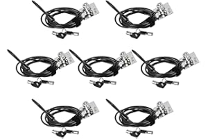 I3C Laptop Cable Lock, 2 Keys Stainless Steel Tablet Locking Kit with High Adhesiveness Anchor Plate, Anti Theft Combination 