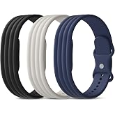 Sport Silicone Bands Compatible with Google Fitbit Air Band | Soft Breathable Water-Resistant Replacement Strap for Women Men Daily Wear,Sweatproof Wristband for Fitbit Air Accessories
