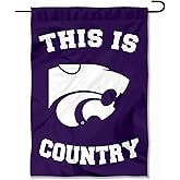 Kansas State Wildcats This is Wildcats Country Garden Banner Flag