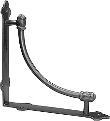 NACH Industrial Shelf Brackets 10 inch, Decorative