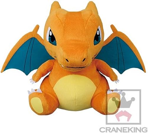 Amazon ポケットモンスターxy Z でっかいコロっとまんまるぬいぐるみ リザードン ぬいぐるみ おもちゃ