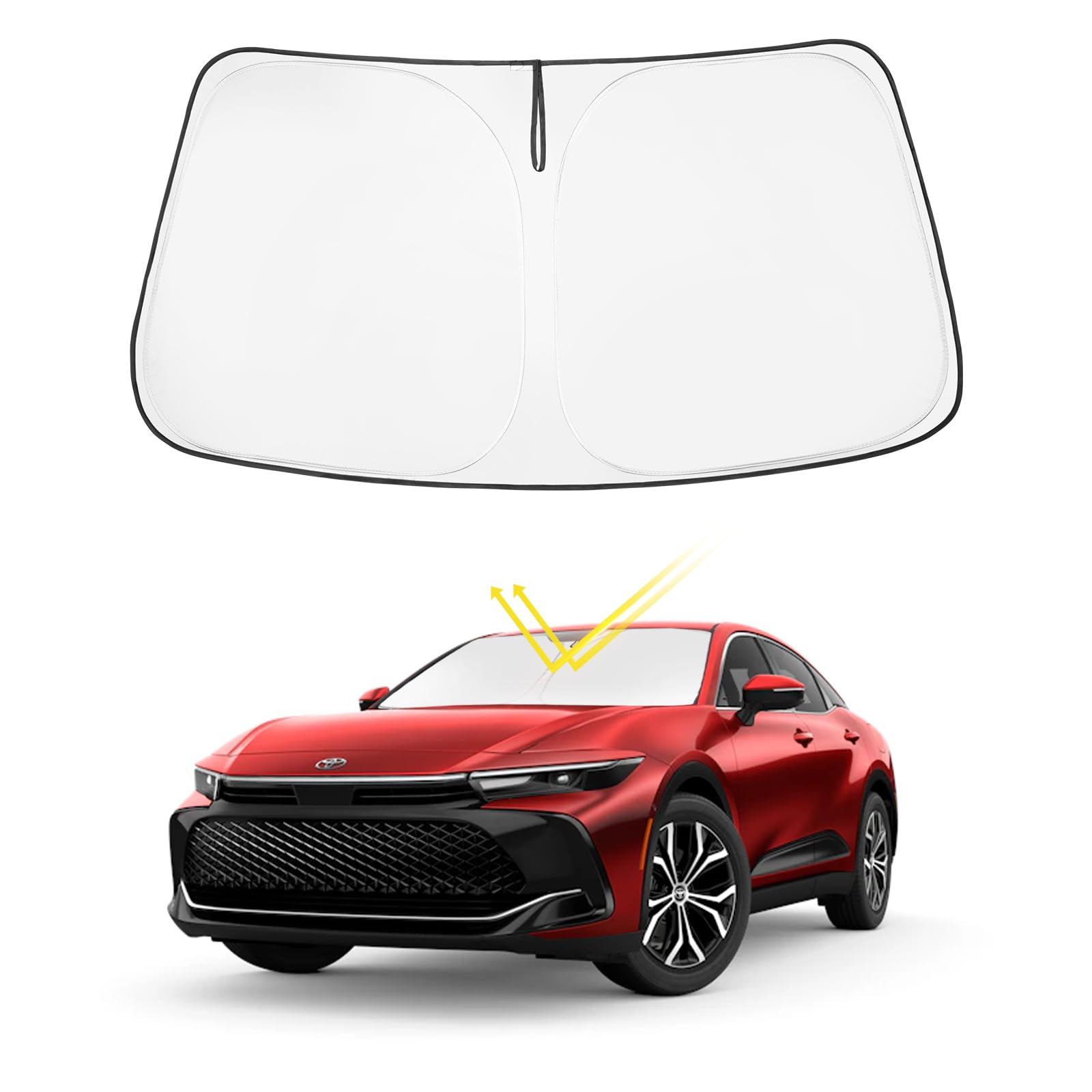Proadsy 2024 Upgrade Windshield Sun Shade Custom