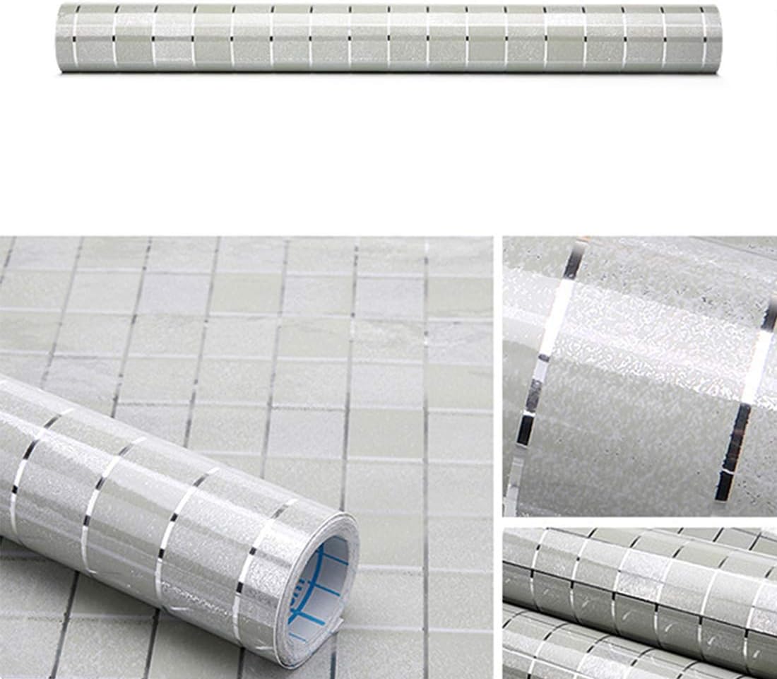Polly Online Kitchen Wallpaper Kitchen Backsplash Sticker Tile Wall Paper (Length 200cm)