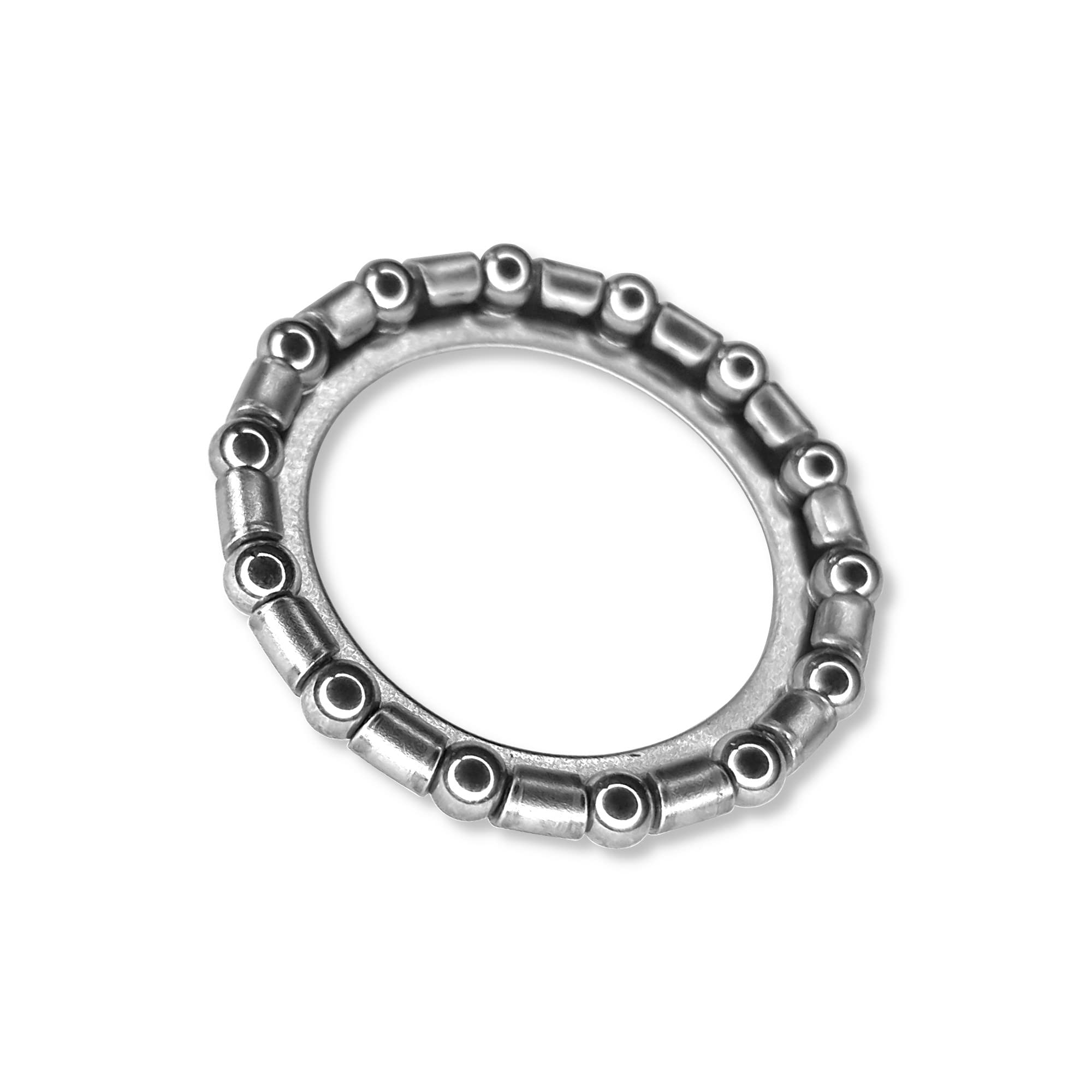 BIKE BALL BEARING CAGED HEADSET FRAME PIVOT 1" AHEAD 5/32" BEARINGS RETAINER 14