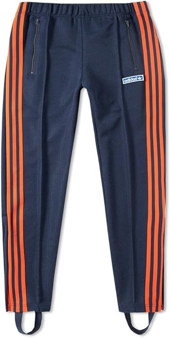 orange adidas tracksuit mens