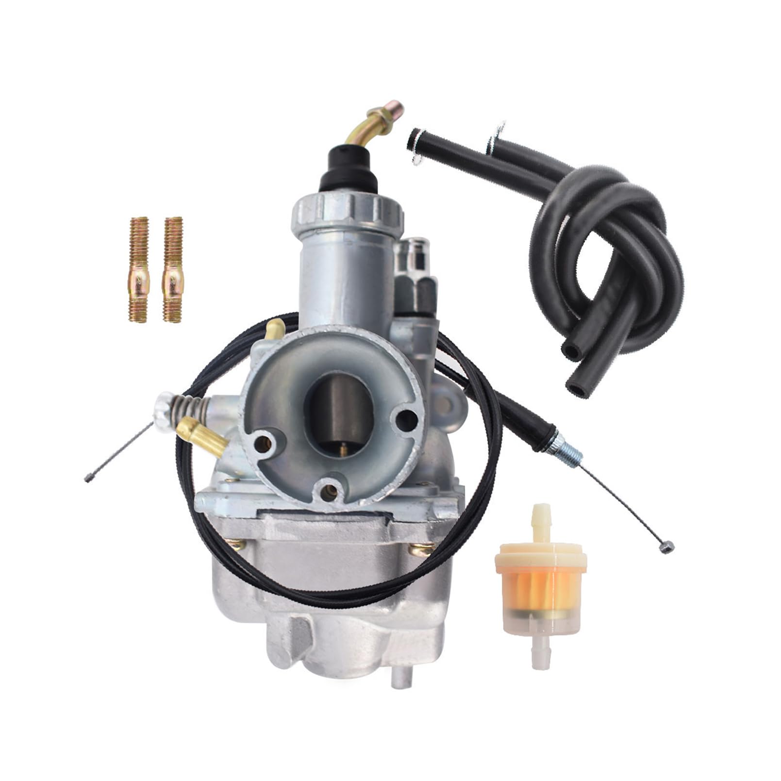 Photo 1 of Carburetor Carb With Throttle Cable Replacement for Yamaha Timberwolf 250 YFA250FW 2x4 1996-1999 Timberwolf 250 YFA250FW 4x4 1994-1998 2000 Breeze 125 YFA1 1989 1991-2002