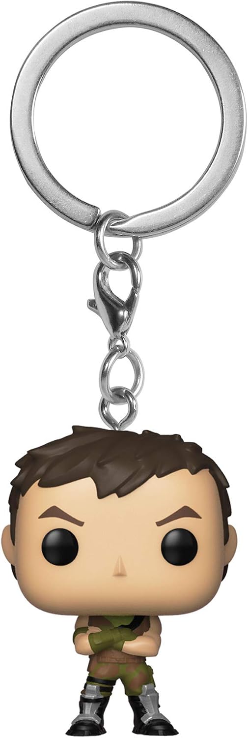 Funko Pocket POP! Keychain: Fortnite: Highrise Assault Trooper, Multicolor