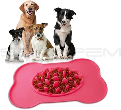 Amazon Com Xemz Slow Food Water Feeder Dog Bowl Feed