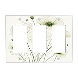 OILbiexn Light Switch Cover Minimalist Green