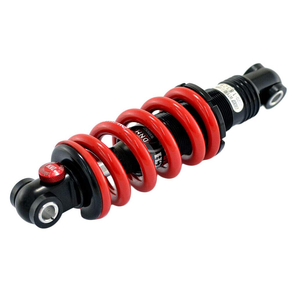 DNM DV22AR Mountain Bike Coil Spring Rear Shock 165 x 35mm, Red Coil Spring, ST1946