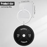 WLLHYF Self-Adhesive Clear Wall Hooks 12 Packs Small Square Shower Pothook view 2