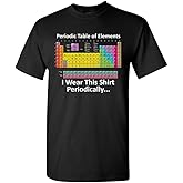 Periodic Table of Elements Funny Humor DT Adult T-Shirt Tee
