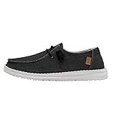 Hey Dude Women's Wendy Chambray Chambray Off Black