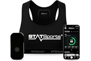 STATSports Academy GPS Soccer Tracker Vest - Advanced All-in-One Sports Tracker with Drills, Coaching & Nutrition - Tracks 24 Key Metrics - Football GPS Vest Used by Pro Players & Teams