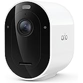 Arlo Pro Security Camera 2K HDR (6th Gen, 2025 Release) - Wireless Outdoor Camera, Rechargeable Removeable Battery, Event Captions, Emergency Response, 1-Month Trial of Secure Plan, 1 Cam, White