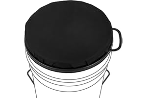5 Gallon Bucket Seat, 360-Degree Swivel Seat Foam Cushion Bucket Seat Lid with Waterproof Cover for Dove Duck Hunting, Fishin