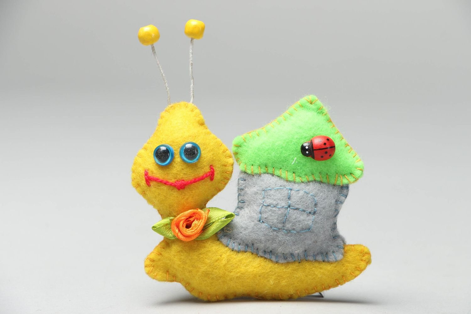 Magnet Nevera Fieltro Caracol Hecho a Mano: Amazon.es: Hogar