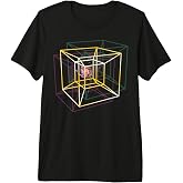 Tesseract: Lost in the Hypercube Premium Tri-blend T-Shirt