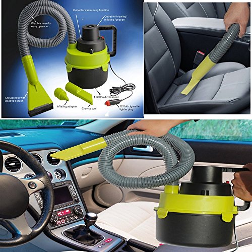 MileX Wet & Dry Multifunction Portable Automotive Vacuum Cleaner