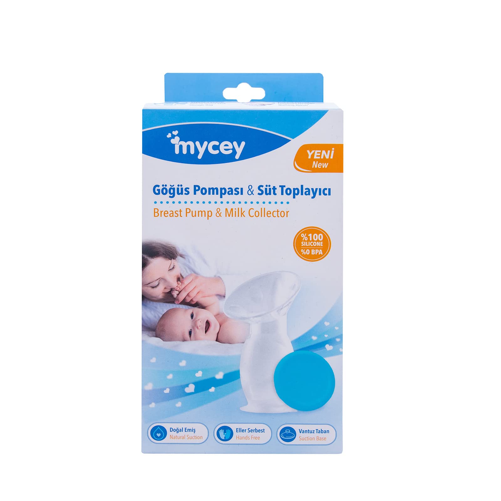 MYcey Breast Pump and Milk Collector