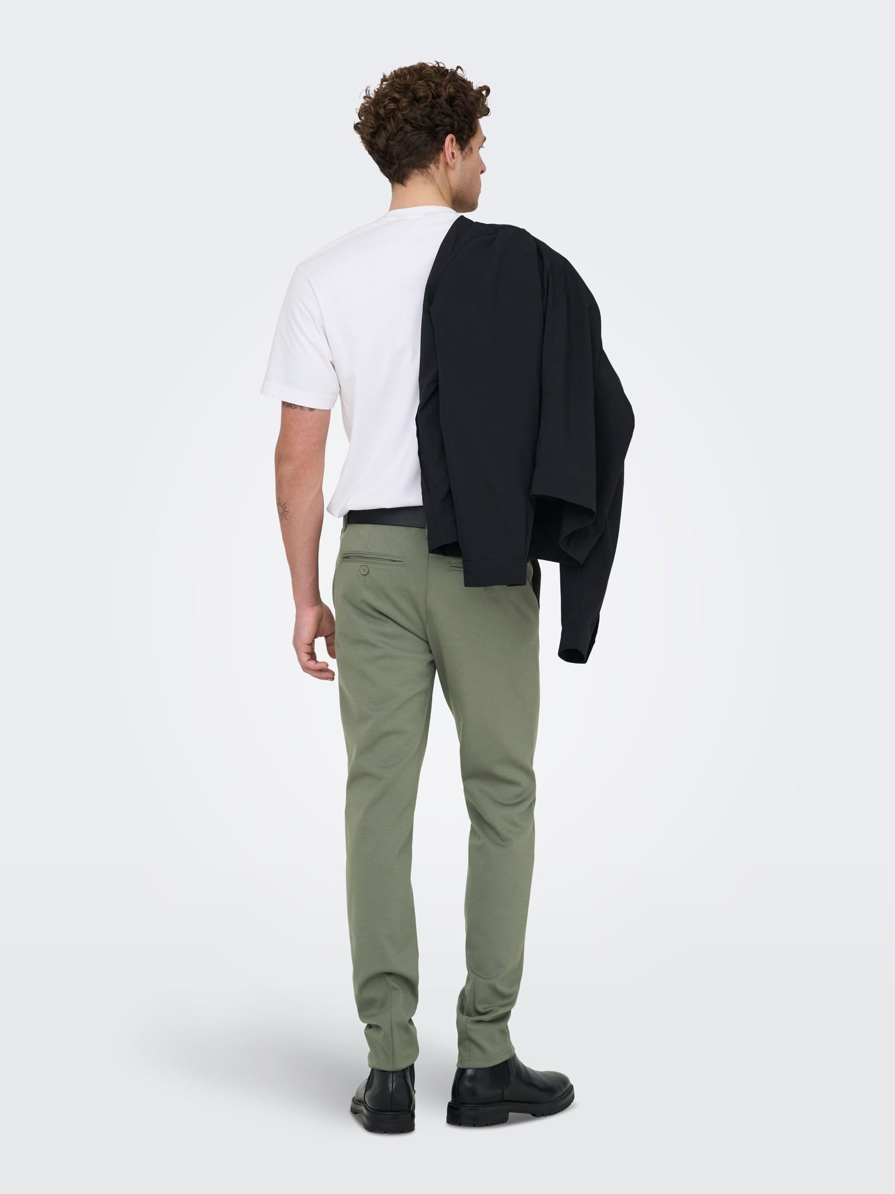Only & Sons Herren Onsmark Slim Gw 0209 Pant Noos Anzughose, Castor Gray, 30W / 30L EU 3