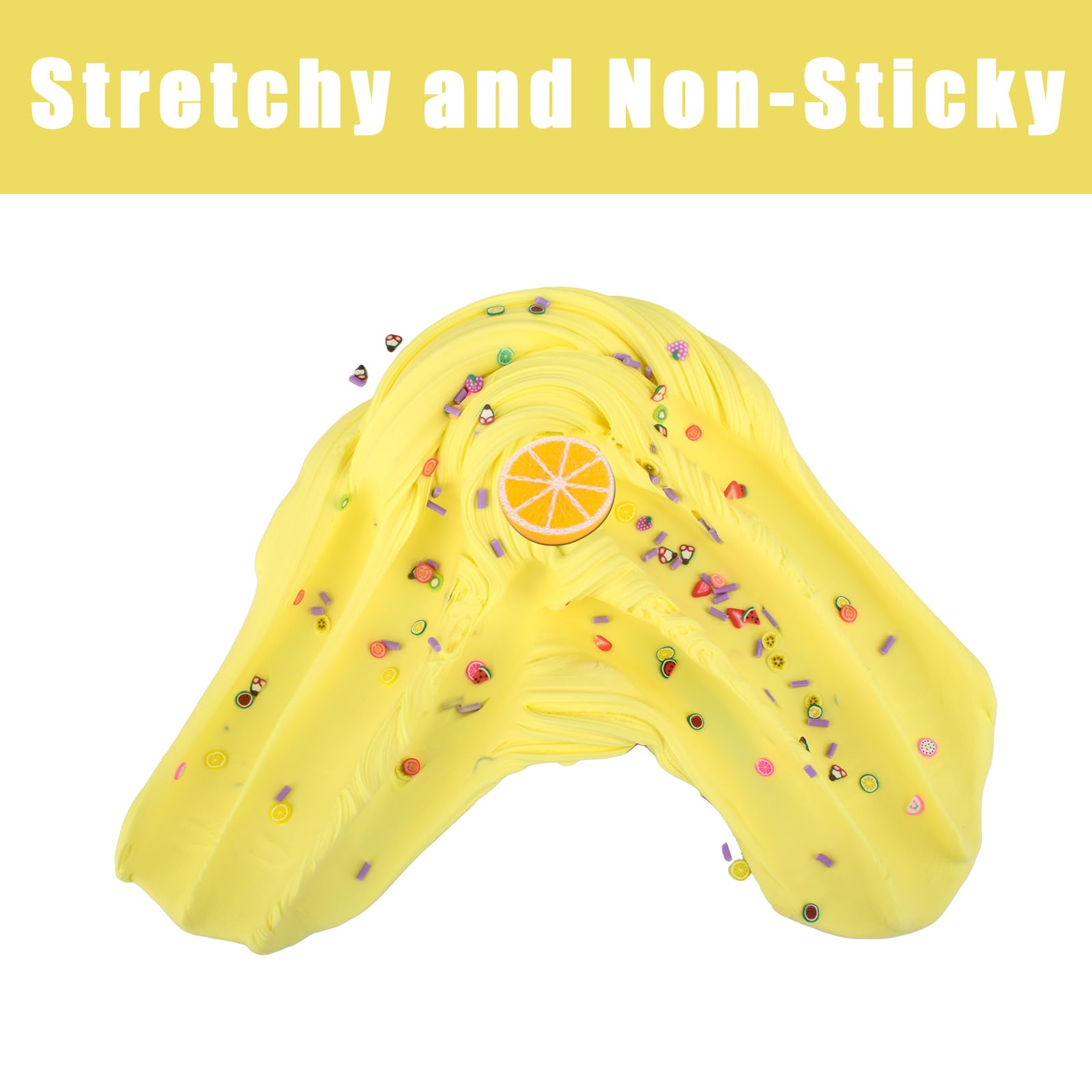 Scented Slime Kit with 7 Pack Butter Slimes,Dual Colored Pink Slime Watermelon Charms,Super Soft and Non-Sticky, Stress Relief Toy Party Favors Birthday Gifts for Girls,Ages 4-12 - Party Favors.