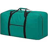 110L Extra Large Duffel Bag 32.5 inch Travel Duffle Bag lightweight Luggage Storage Bag for Outdoor, Camping, Sport-Green