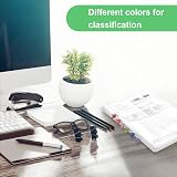 Coideal Colored Bulldog Paper Clips 30 Pack Small 0.87 inch Metal Mini Binder view 9