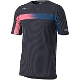 Troy Lee Designs Cycling MTB Bicycle Mountain Bike Jersey Shirt for Men, Skyline SS (Jet Fuel Carbon, S)