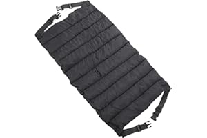 Wheelchair Seat Cushion Back Cushion, Wheel Chairs Cushion Back Support with Straps, Backrest Seat Cushion Pad Super Soft Lum