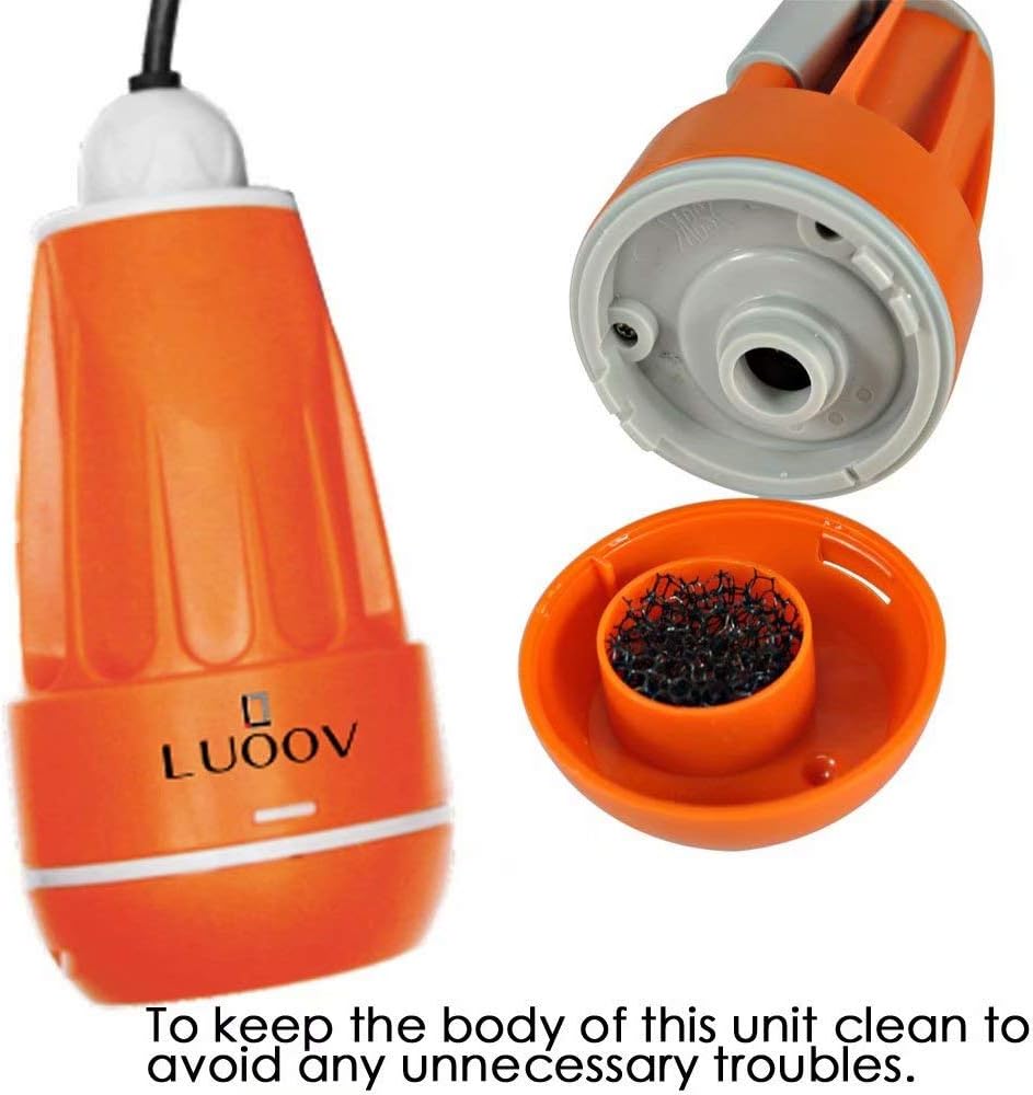 Qbuds Portable Camping Shower, Compact Shower Pump with Dual Detachable USB Rechargeable Batteries - Image 5