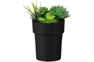 Flower Pot Safe with Key Lock, Secret Hidden Safe Lock Box, Perfect for Hiding The Valuable Inside False Bottom, Key Hider, R