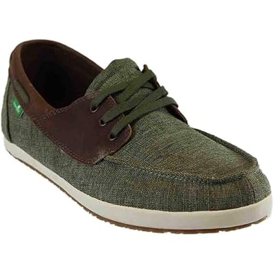 Amazon Sanuk Brown Shoes Sanuk Men's Chiba Waffle Loafer, Brown