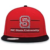 The Game NCAA Licensed, Nc State Wolfpack Flat Brim Snapback Hat