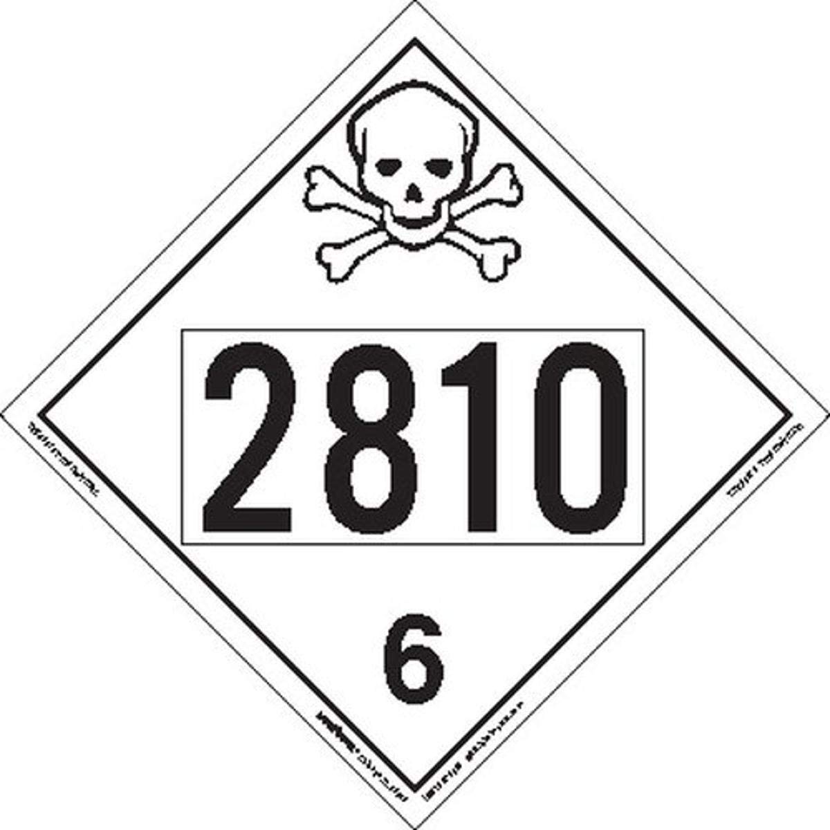 Buy Labelmaster PSR72 Explosive Class 1.4 D Hazmat Placard, Removable Vinyl (Pack Of 25) Online