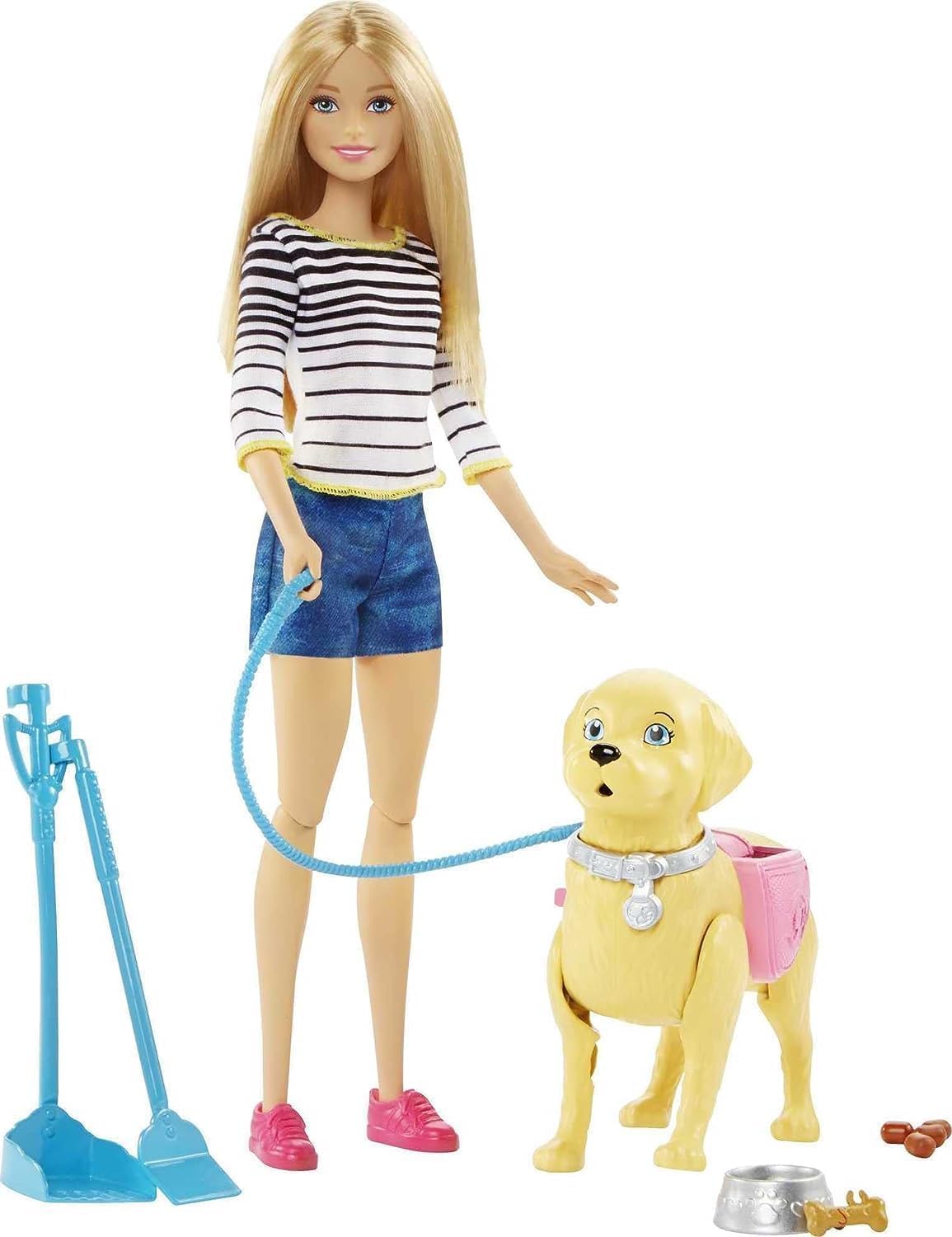 Barbie DWJ68 Walk and Potty Pup Doll