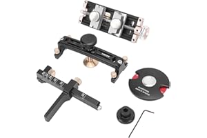 HONGDUI HD29 Honing Guide Woodworking Sharpening System Chisel Sharpening Set-Angle Quick Positioning Tool,Sharpening Fixture,Angle Gauge,Honing Guide (for planer knives)