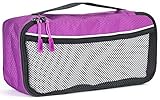 Packing Cube for Travel , Luggage Organizers  Slim Size Bago Cube (Purple)