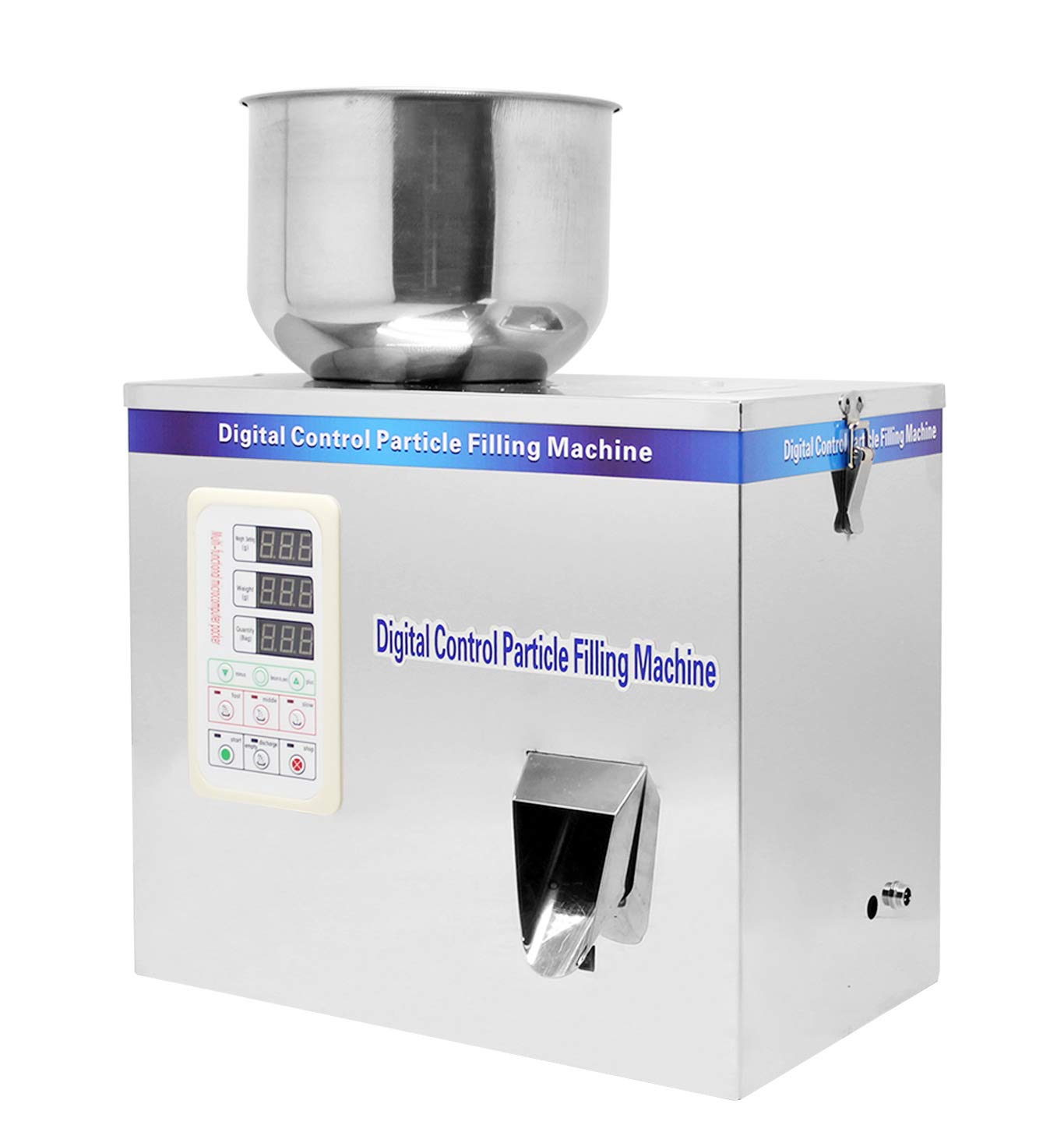 Hanchen Powder Filling Machine 1-50g Particle Weighing Filling Machine Automatic 110v Powder Filler for Tea Seeds Grains Powder