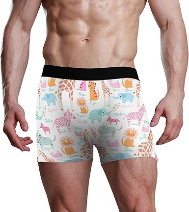 ropa interior masculina de animales
